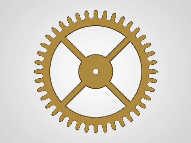 Roue entraîneuse de seconde